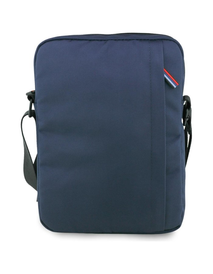 BMW Nylon Pockets & Metal Logo 10" Tablet Bag - Navy Blue BMW Nylon Pockets & Metal Logo 10" Tablet Bag - Navy Blue