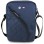 BMW Nylon Pockets &amp;amp; Metal Logo 8" Tablet Bag - Navy Blue