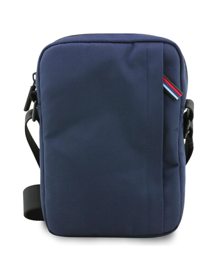 BMW Nylon Pockets &amp;amp; Metal Logo 8" Tablet Bag - Navy Blue