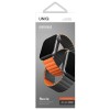 Uniq Revix Magnetic Strap for Apple Watch 42 / 44 / 45 / 49 mm - Black and Orange Uniq Revix Magnetic Strap for Apple Watch 42 / 44 / 45 / 49 mm - Black and Orange
