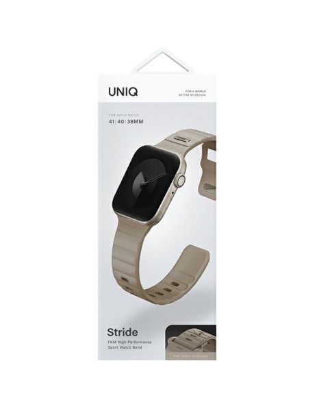 Uniq Stride Strap for Apple Watch 38 / 40 / 41 mm - Beige Uniq Stride Strap for Apple Watch 38 / 40 / 41 mm - Beige