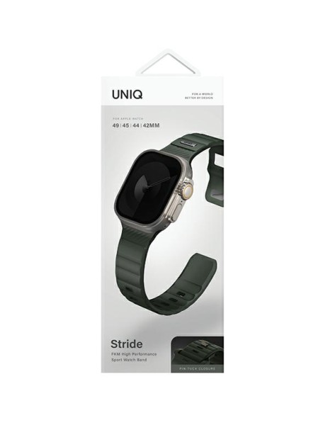 Uniq Stride Apple Watch Strap 42 / 44 / 45 / 49 mm - Green Uniq Stride Apple Watch Strap 42 / 44 / 45 / 49 mm - Green