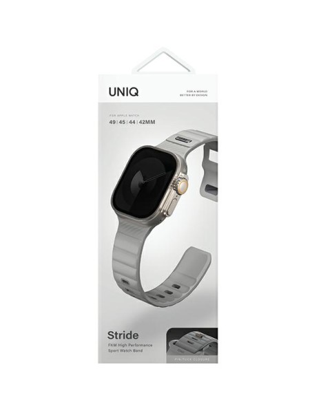 Uniq Stride Apple Watch Strap 42 / 44 / 45 / 49 mm - Gray Uniq Stride Apple Watch Strap 42 / 44 / 45 / 49 mm - Gray