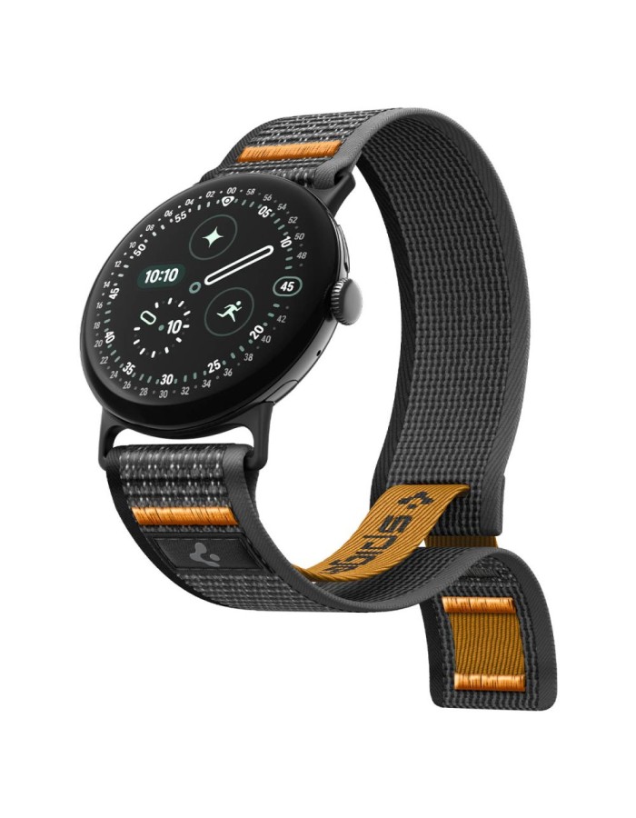 Spigen Athlex Air band for Google Pixel Watch 41 mm - black and orange