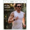 Spigen Athlex Air band for Google Pixel Watch 41 mm - black and orange