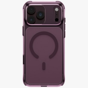 Uniq LifePro Xtreme case for iPhone 18 Pro Max / 17 Pro Max Magclick Charging - dark cherry