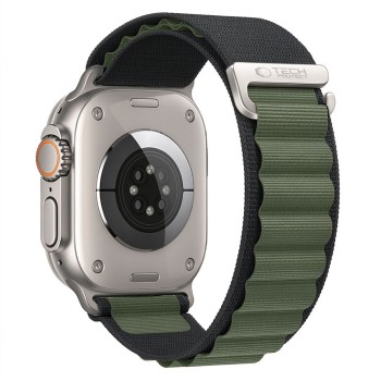 Tech-Protect Nylon Pro Band for Apple Watch 44 / 45 / 46 / 49 mm - green