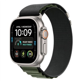 Tech-Protect Nylon Pro Band for Apple Watch 44 / 45 / 46 / 49 mm - green