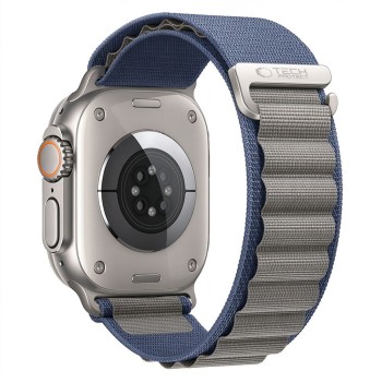 Tech-Protect Nylon Pro Band for Apple Watch 44 / 45 / 46 / 49 mm - Navy Grey