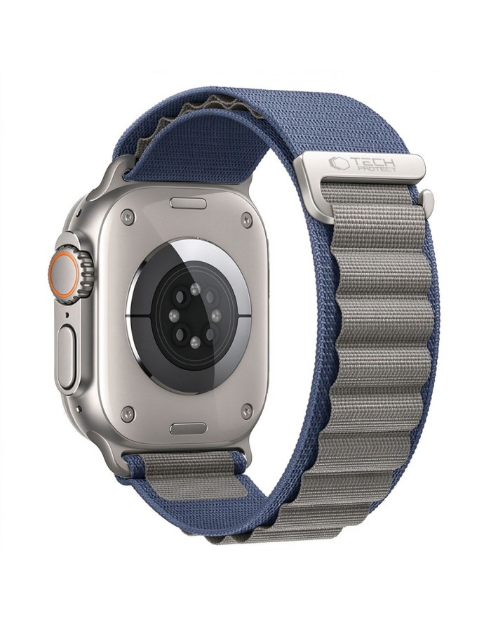 Tech-Protect Nylon Pro Band for Apple Watch 44 / 45 / 46 / 49 mm - Navy Grey Tech-Protect Nylon Pro Band for Apple Watch 44 / 45 / 46 / 49 mm - Navy Grey