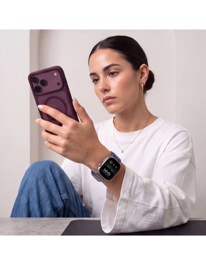 Tech-Protect Nylon Pro Band for Apple Watch 44 / 45 / 46 / 49 mm - Navy Grey Tech-Protect Nylon Pro Band for Apple Watch 44 / 45 / 46 / 49 mm - Navy Grey