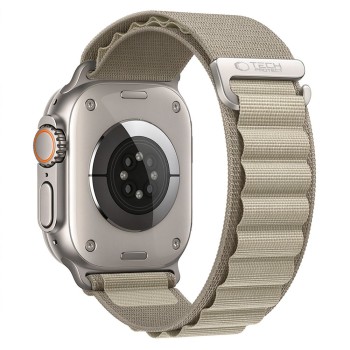 Tech-Protect Nylon Pro Band for Apple Watch 44 / 45 / 46 / 49 mm - beige-olive