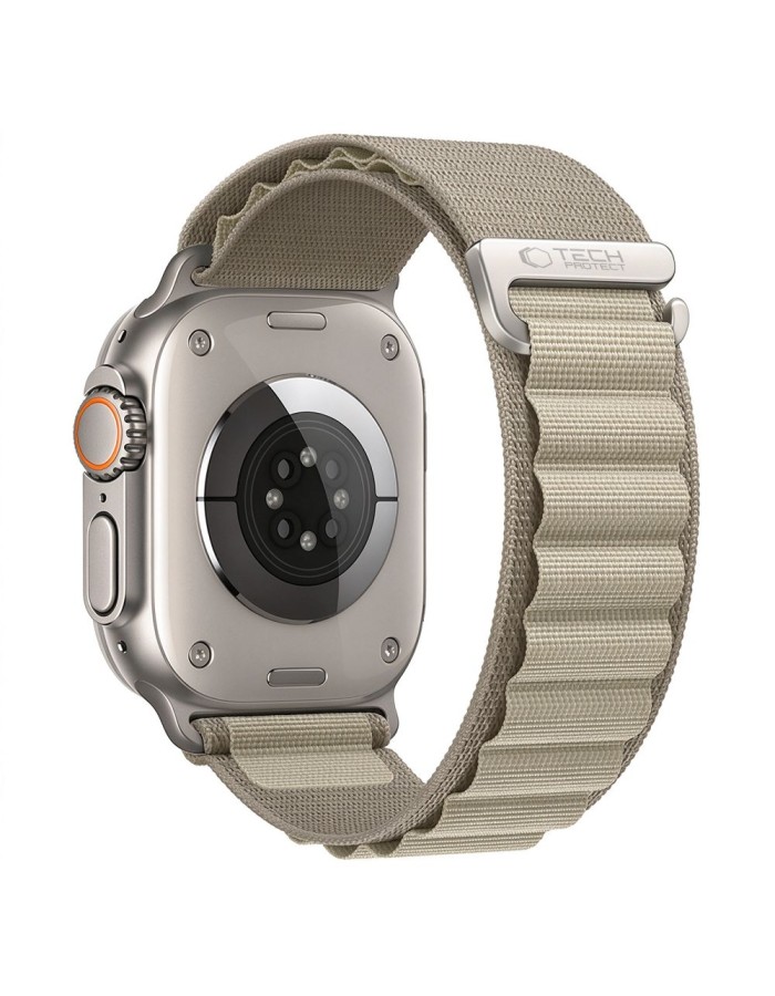 Tech-Protect Nylon Pro Band for Apple Watch 44 / 45 / 46 / 49 mm - beige-olive