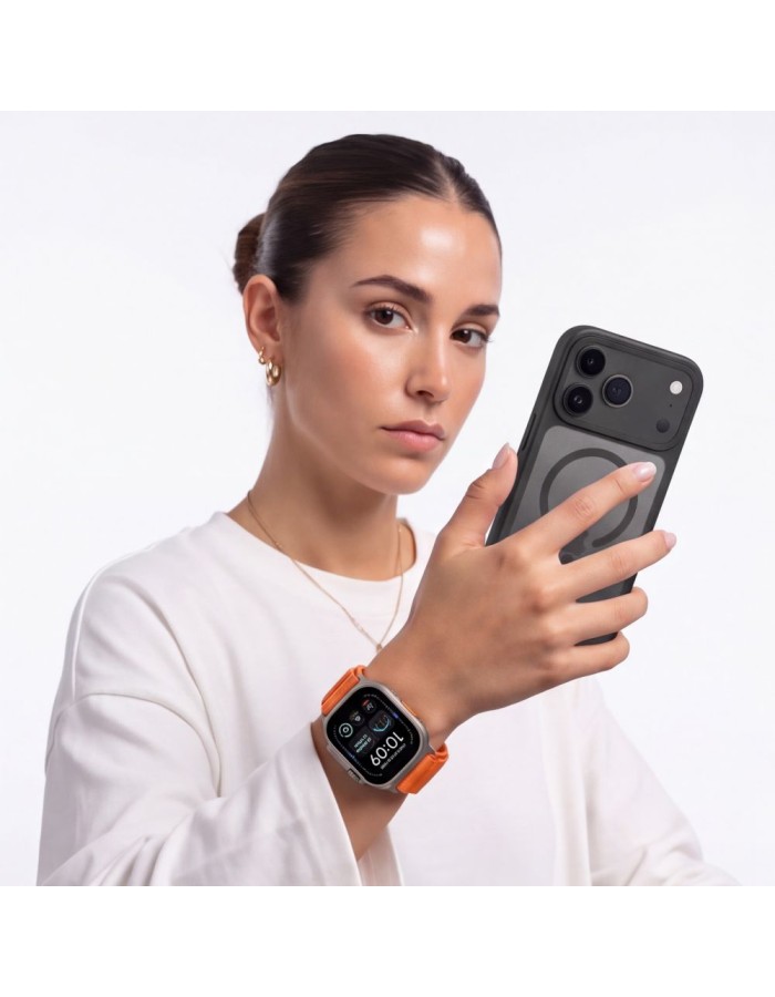 Tech-Protect Nylon Pro Band for Apple Watch 44 / 45 / 46 / 49 mm - orange Tech-Protect Nylon Pro Band for Apple Watch 44 / 45 / 46 / 49 mm - orange