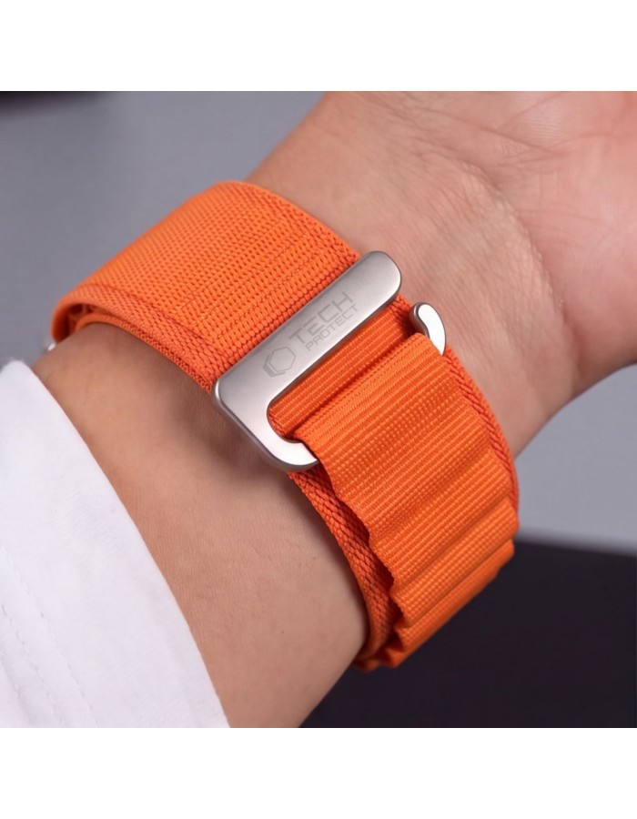 Tech-Protect Nylon Pro Band for Apple Watch 44 / 45 / 46 / 49 mm - orange Tech-Protect Nylon Pro Band for Apple Watch 44 / 45 / 46 / 49 mm - orange