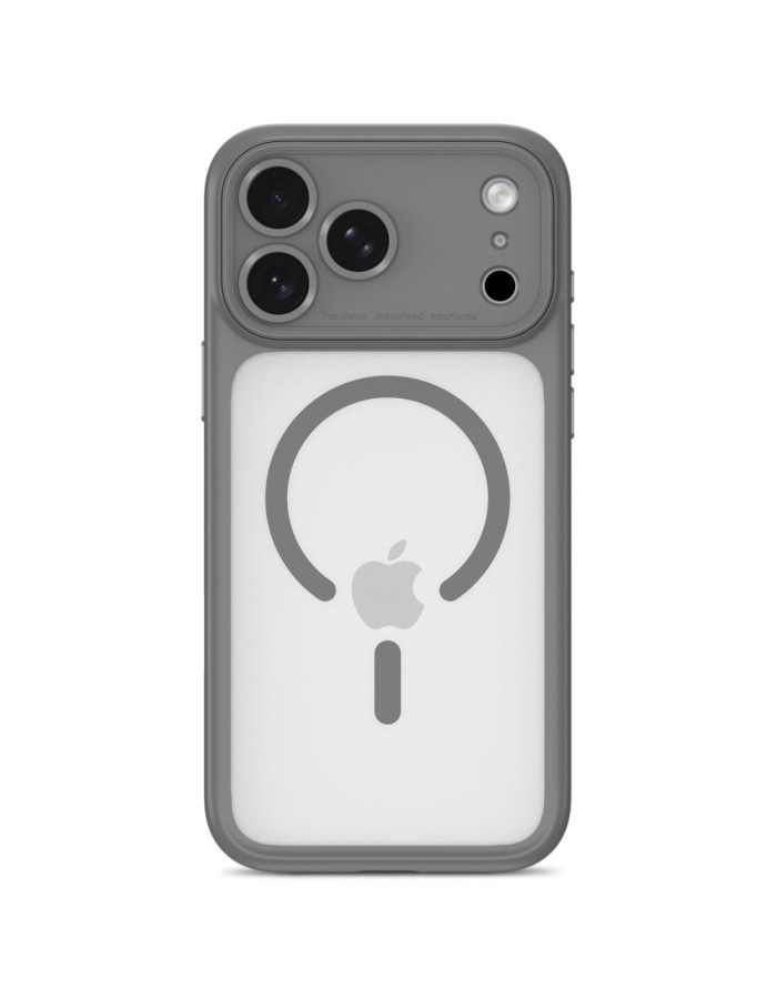Tech-Protect MagPeak MagSafe CC Case for iPhone 18 Pro / 17 Pro - matte grey Tech-Protect MagPeak MagSafe CC Case for iPhone 18 Pro / 17 Pro - matte grey