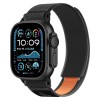 Tech-Protect Nylon Elite Band for Apple Watch 44 / 45 / 46 / 49 mm - black-orange