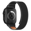 Tech-Protect Nylon Elite Band for Apple Watch 44 / 45 / 46 / 49 mm - black-orange