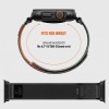 Tech-Protect Nylon Elite Band for Apple Watch 44 / 45 / 46 / 49 mm - black-orange