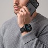Tech-Protect Nylon Elite Band for Apple Watch 44 / 45 / 46 / 49 mm - black-orange