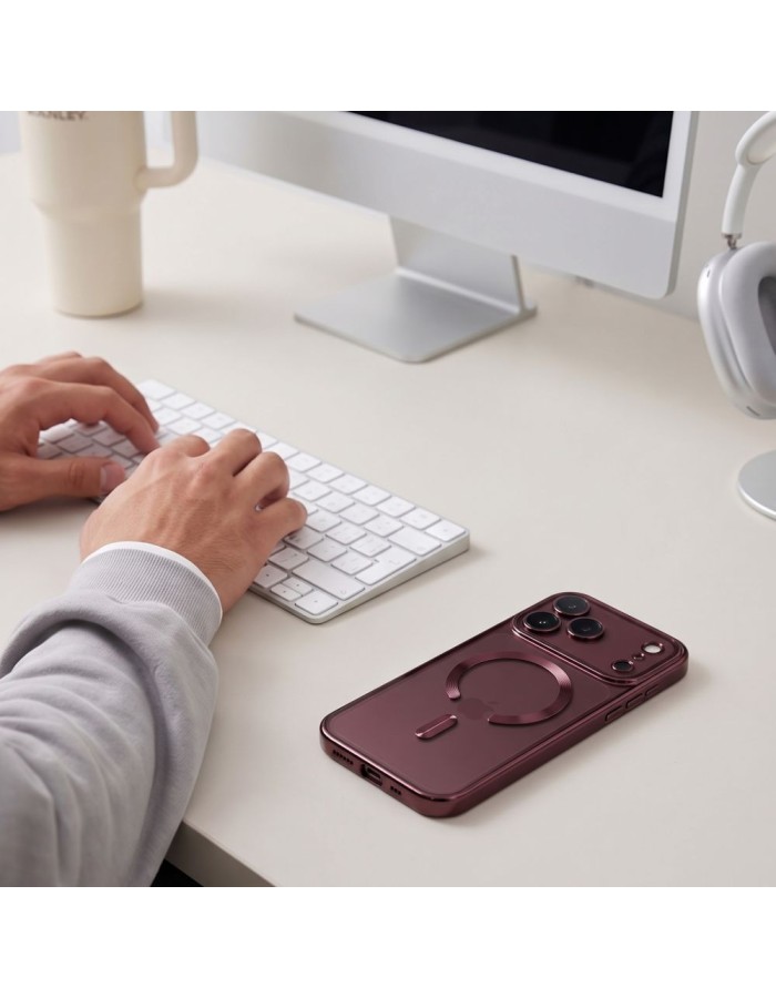 Tech-Protect MagFlex Case for iPhone 18 Pro Max / 17 Pro Max - Burgundy Tech-Protect MagFlex Case for iPhone 18 Pro Max / 17 Pro Max - Burgundy