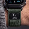 Tech-Protect Nylon Elite Band for Apple Watch 44 / 45 / 46 / 49 mm - green-orange Tech-Protect Nylon Elite Band for Apple Watch 44 / 45 / 46 / 49 mm - green-orange