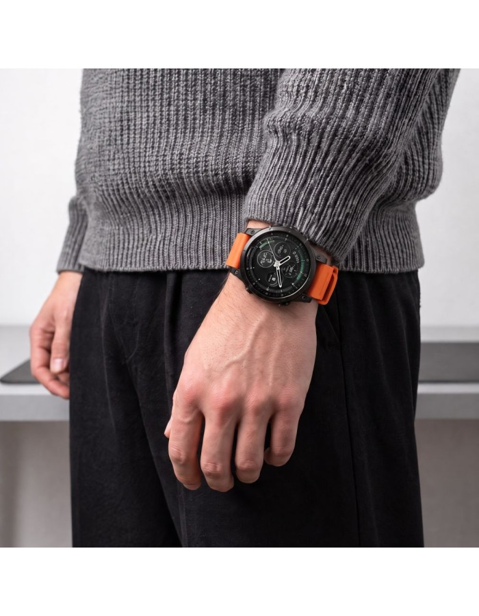 Tech-Protect Motion Band for Garmin Fenix 5X / 5X Plus / 6X / 6X Pro / 7X / 8 / 8 Pro / 9 / 9 Pro (47 mm) - orange