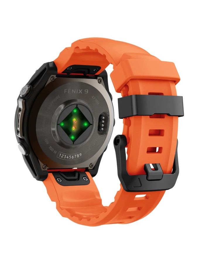 Tech-Protect Motion Band for Garmin Fenix 5X / 5X Plus / 6X / 6X Pro / 7X / 8 / 8 Pro / 9 / 9 Pro (47 mm) - orange