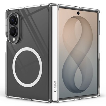 Tech-Protect MagPeak MagSafe Case for Samsung Galaxy Z Fold 8 - clear