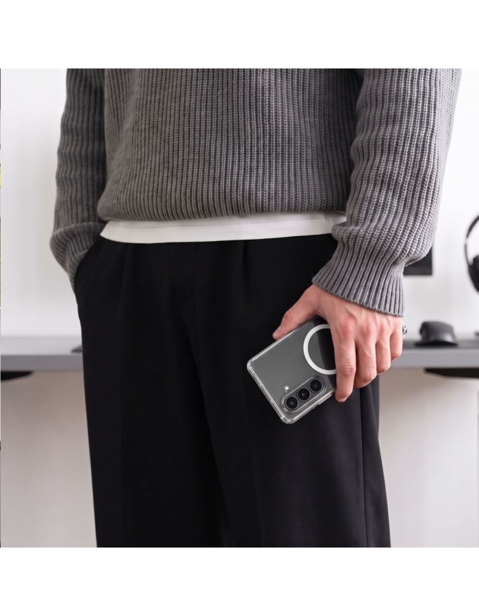 Tech-Protect MagPeak MagSafe Case for Samsung Galaxy Z Fold 7 / 8 Ultra - clear