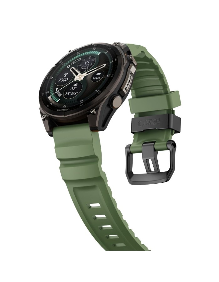 Tech-Protect Motion Band for Garmin Fenix 5X / 5X Plus / 6X / 6X Pro / 7X / 8 / 8 Pro / 9 / 9 Pro (51 mm) - green Tech-Protect Motion Band for Garmin Fenix 5X / 5X Plus / 6X / 6X Pro / 7X / 8 / 8 Pro / 9 / 9 Pro (51 mm) - green