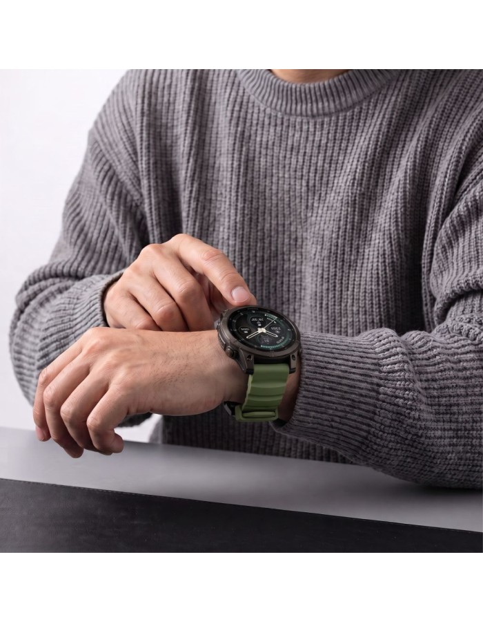 Tech-Protect Motion Band for Garmin Fenix 5X / 5X Plus / 6X / 6X Pro / 7X / 8 / 8 Pro / 9 / 9 Pro (51 mm) - green Tech-Protect Motion Band for Garmin Fenix 5X / 5X Plus / 6X / 6X Pro / 7X / 8 / 8 Pro / 9 / 9 Pro (51 mm) - green
