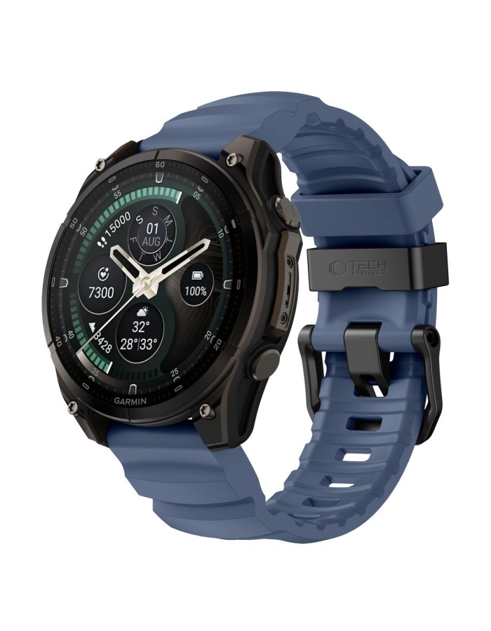 Tech-Protect Motion Band for Garmin Fenix 5X / 5X Plus / 6X / 6X Pro / 7X / 8 / 8 Pro / 9 / 9 Pro (51 mm) - blue Tech-Protect Motion Band for Garmin Fenix 5X / 5X Plus / 6X / 6X Pro / 7X / 8 / 8 Pro / 9 / 9 Pro (51 mm) - blue