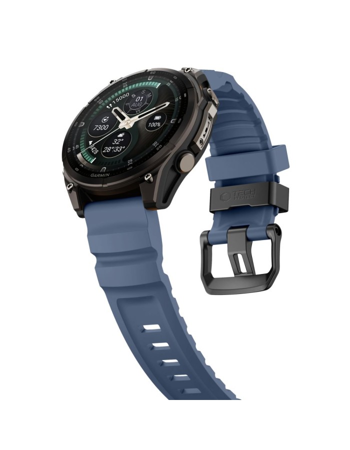 Tech-Protect Motion Band for Garmin Fenix 5X / 5X Plus / 6X / 6X Pro / 7X / 8 / 8 Pro / 9 / 9 Pro (51 mm) - blue Tech-Protect Motion Band for Garmin Fenix 5X / 5X Plus / 6X / 6X Pro / 7X / 8 / 8 Pro / 9 / 9 Pro (51 mm) - blue