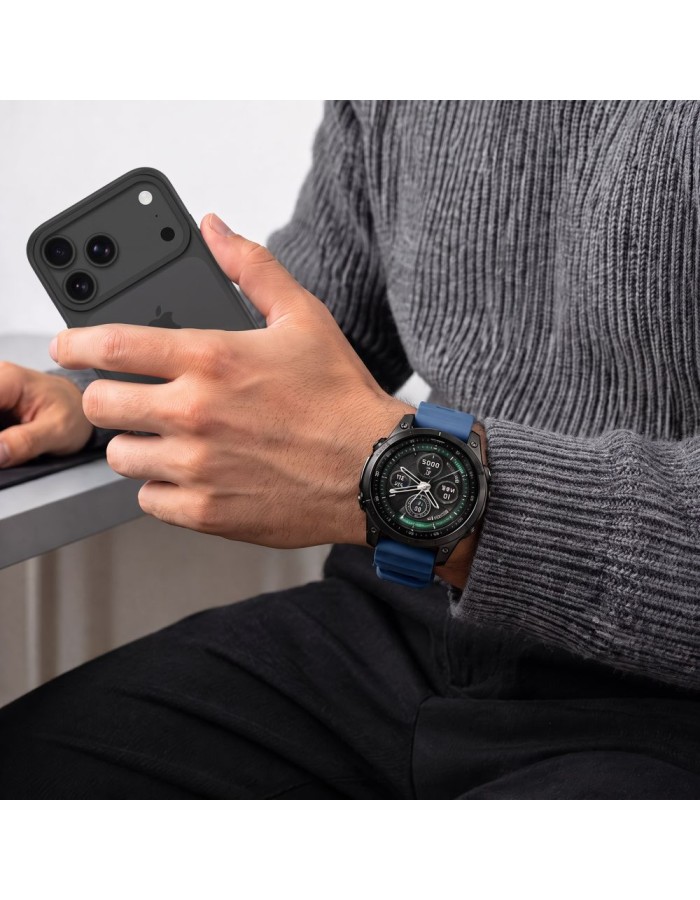 Tech-Protect Motion Band for Garmin Fenix 5X / 5X Plus / 6X / 6X Pro / 7X / 8 / 8 Pro / 9 / 9 Pro (51 mm) - blue Tech-Protect Motion Band for Garmin Fenix 5X / 5X Plus / 6X / 6X Pro / 7X / 8 / 8 Pro / 9 / 9 Pro (51 mm) - blue
