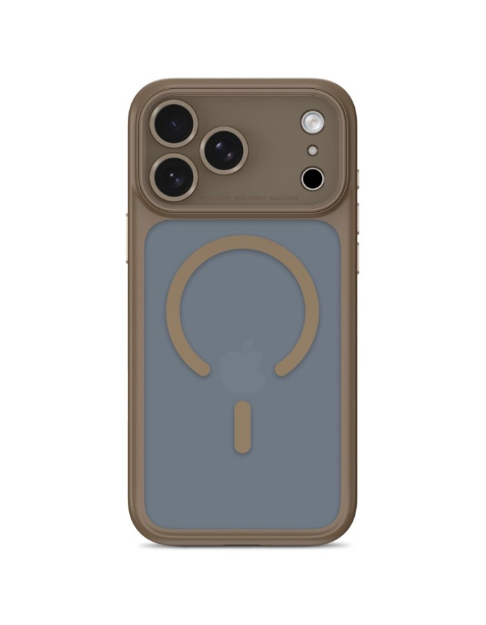 Tech-Protect MagPeak MagSafe CC Case for iPhone 18 Pro Max / 17 Pro Max - Matte Beige