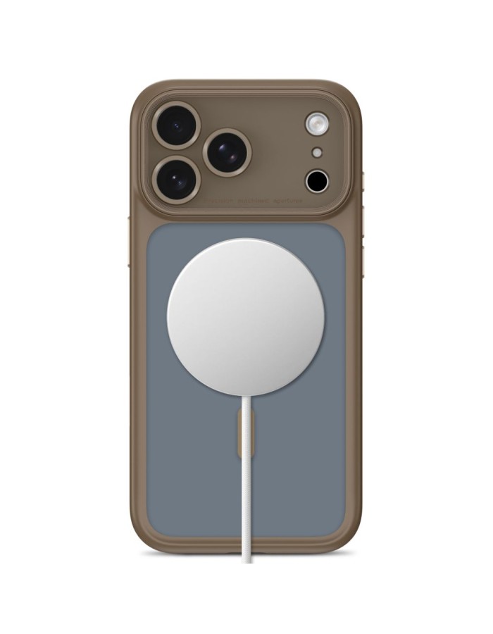 Tech-Protect MagPeak MagSafe CC Case for iPhone 18 Pro Max / 17 Pro Max - Matte Beige