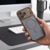 Tech-Protect MagPeak MagSafe CC Case for iPhone 18 Pro Max / 17 Pro Max - Matte Beige