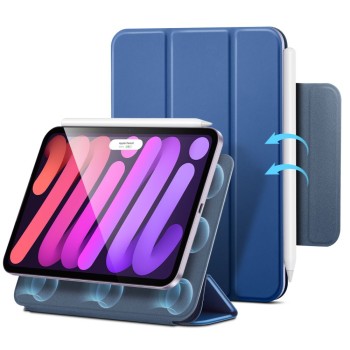 ESR Rebound Magnetic case for iPad Mini 8 8.3" - navy blue