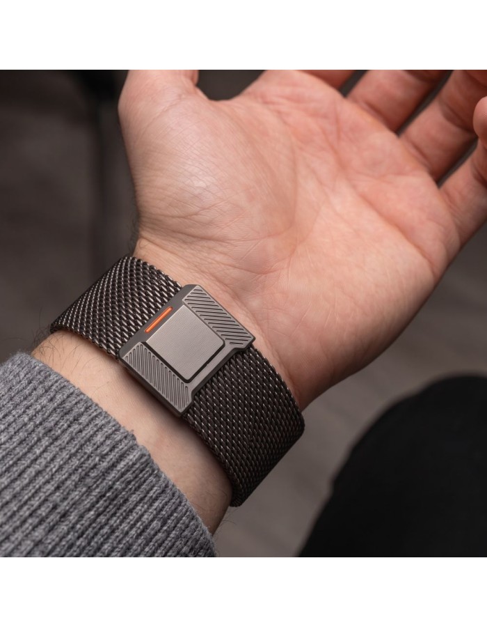 Tech-Protect Milano Vanguard Band for Apple Watch 44 / 45 / 46 / 49 mm - grey Tech-Protect Milano Vanguard Band for Apple Watch 44 / 45 / 46 / 49 mm - grey
