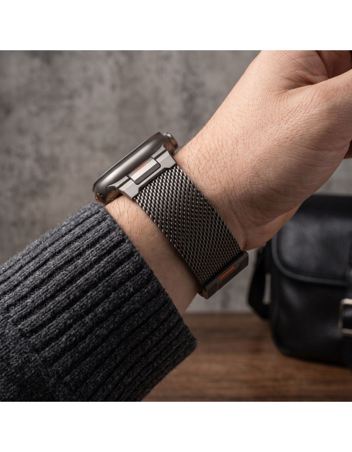 Tech-Protect Milano Vanguard Band for Apple Watch 44 / 45 / 46 / 49 mm - grey Tech-Protect Milano Vanguard Band for Apple Watch 44 / 45 / 46 / 49 mm - grey