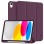 Tech-Protect SC Pen Case for iPad 11" 2025 / 10.9" 2022 - burgundy