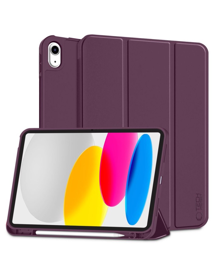 Tech-Protect SC Pen Case for iPad 11" 2025 / 10.9" 2022 - burgundy Tech-Protect SC Pen Case for iPad 11" 2025 / 10.9" 2022 - burgundy
