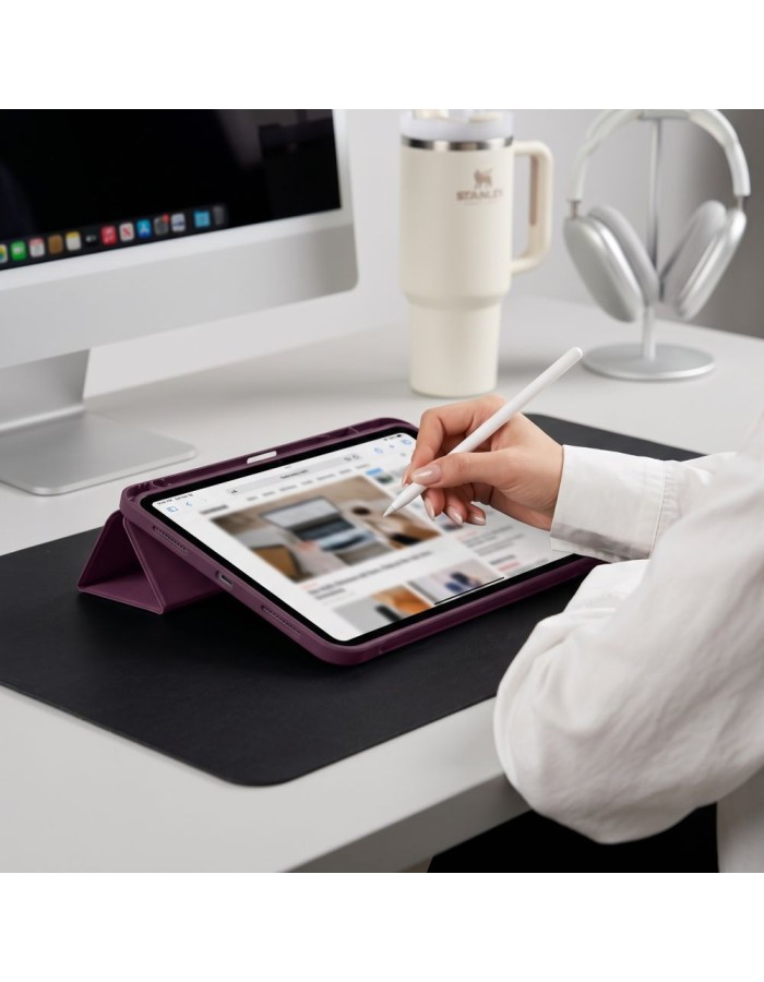 Tech-Protect SC Pen Case for iPad 11" 2025 / 10.9" 2022 - burgundy Tech-Protect SC Pen Case for iPad 11" 2025 / 10.9" 2022 - burgundy