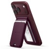 Tech-Protect MagWallet Stand MagSafe Magnetic Phone Wallet - Burgundy Tech-Protect MagWallet Stand MagSafe Magnetic Phone Wallet - Burgundy