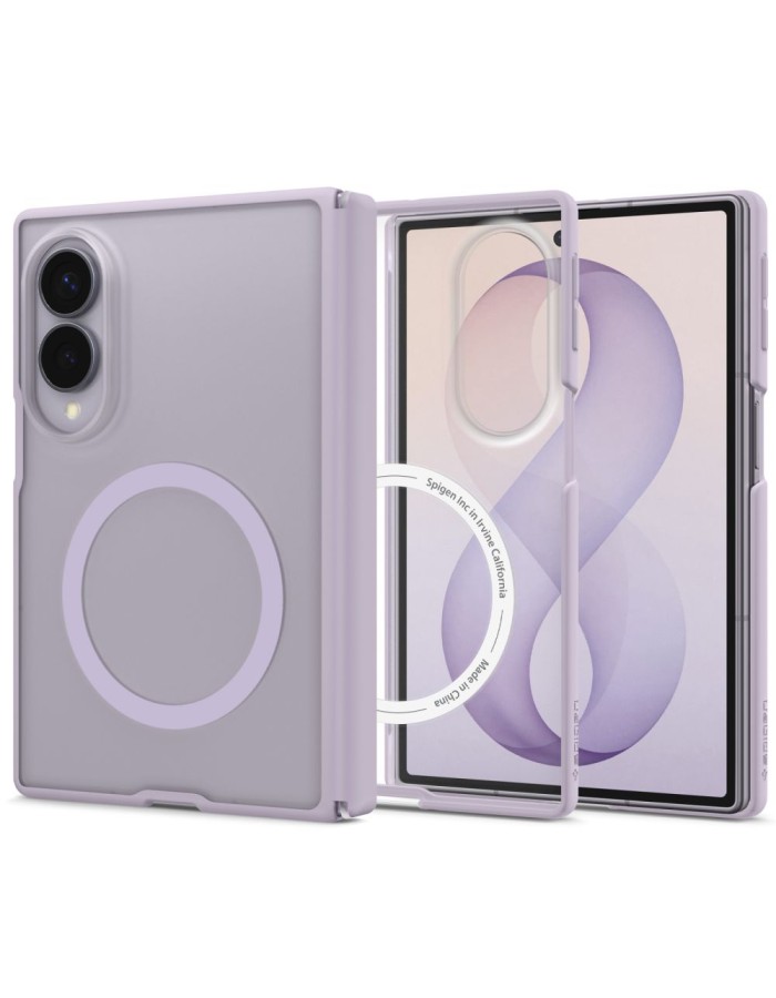 Spigen AirSkin Zero MagFit Case for Samsung Galaxy Z Fold 8 - light purple matte