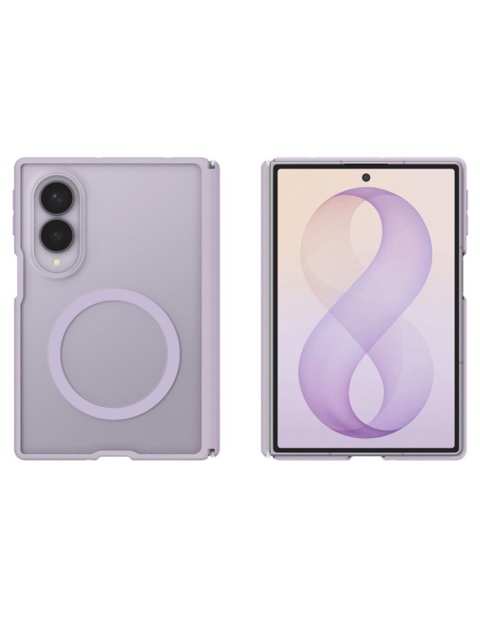 Spigen AirSkin Zero MagFit Case for Samsung Galaxy Z Fold 8 - light purple matte