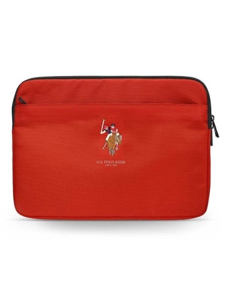 US Polo Assn. Cover for a 13" laptop - red US Polo Assn. Cover for a 13" laptop - red