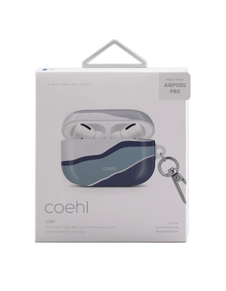 Uniq Coehl Ciel case for AirPods Pro - blue Uniq Coehl Ciel case for AirPods Pro - blue