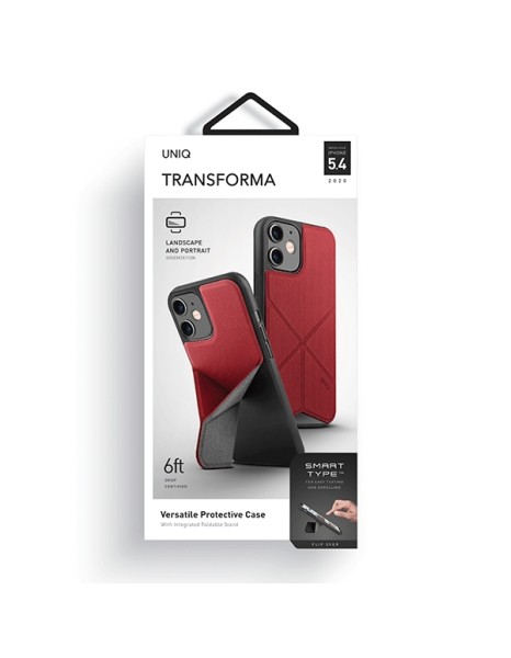 Uniq Transforma case for iPhone 12 mini - red Uniq Transforma case for iPhone 12 mini - red